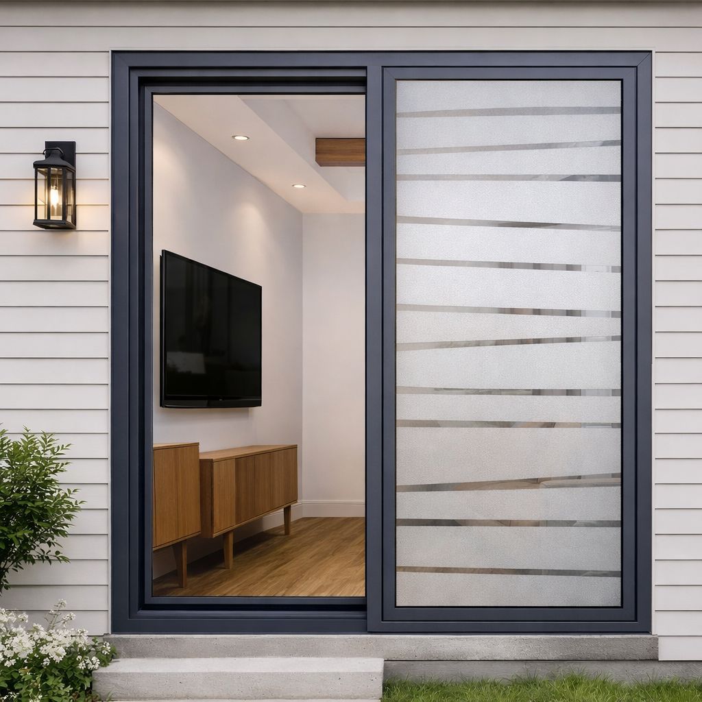 Film dépoli salle de bain